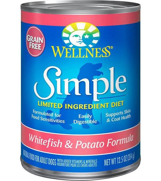 wellness salmon canned dog food