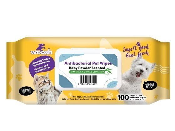 Nurture Pro AG+ Silver Pet Wet Wipes For Cats & Dogs (Baby Powder) > SG  Best Pet Store - Good Dog People™