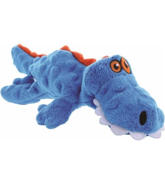 blue dinosaur dog toy