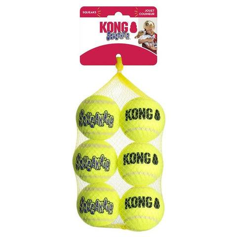 Kong - Ball with Hole - Durable Rubber, Fetch Toy Small
