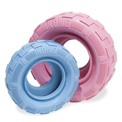 KONG Tires Dog Chew Toy for Power Chewers - Medium/Large