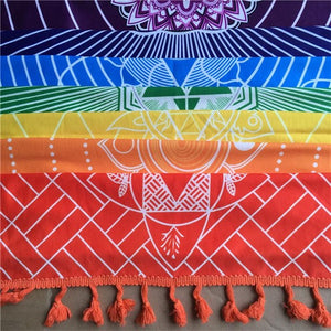 Tapis yoga 7 chakras