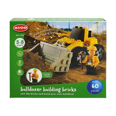 Atco Building Bricks Bulldozer 60pc Play Set