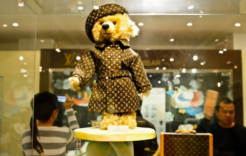 Steiff Louis Vuitton Teddy Bear Owner's