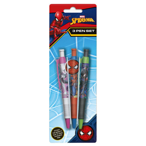 Marvel Spider-Man Pen Set 3pk