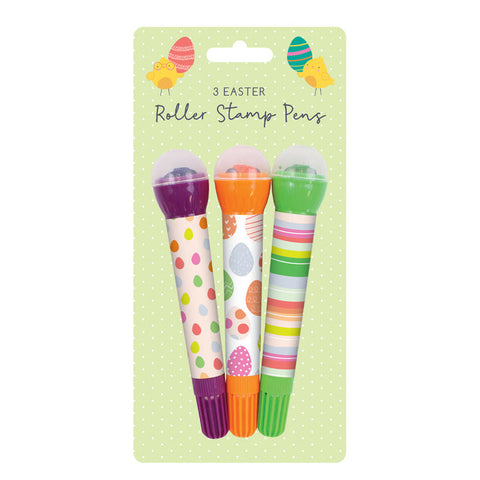 Easter Roller Stamp Pens 3pk