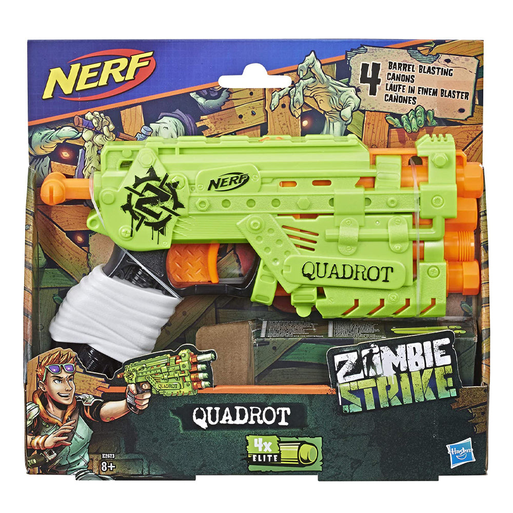 Nerf Zombie Quadrot Barrel Canon — Toys for a Pound