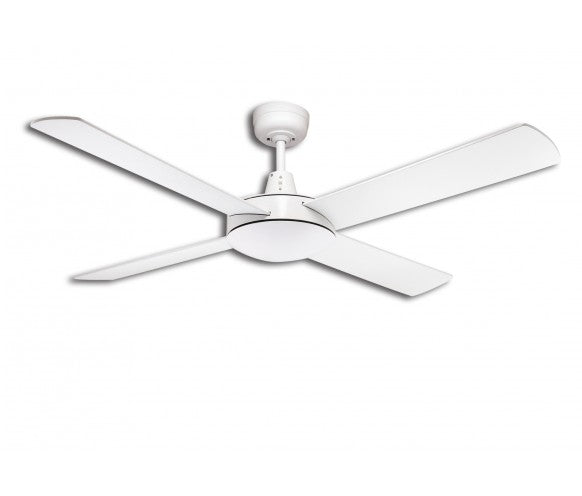 Martec Lifestyle Ceiling Fan 1300mm 52 4 Blade White Downlights