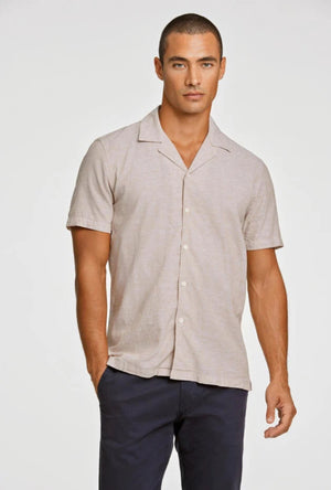 LINDBERGH CASUAL LINEN BLEND RESORT SHIRT