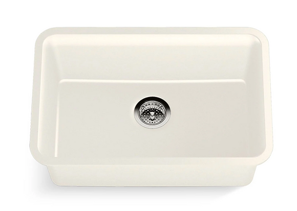 kohler 28000 cm6 cairn kitchen sink matte white