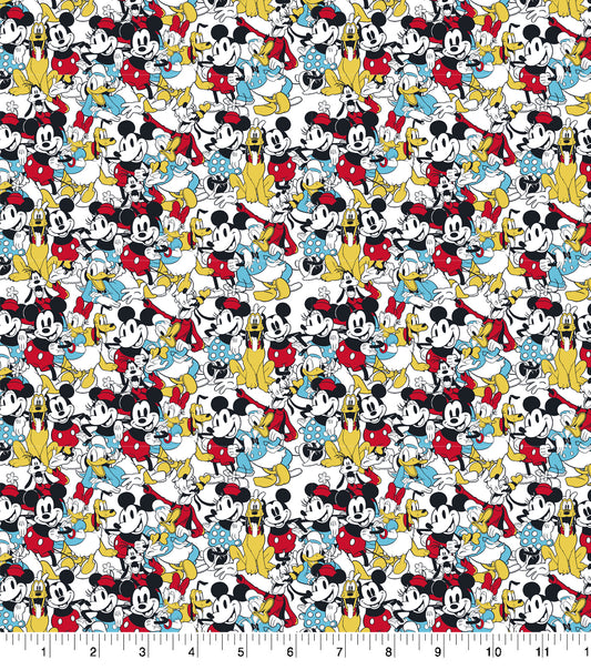 Disney Cinderella Friendship Goals Mouse Fabric –