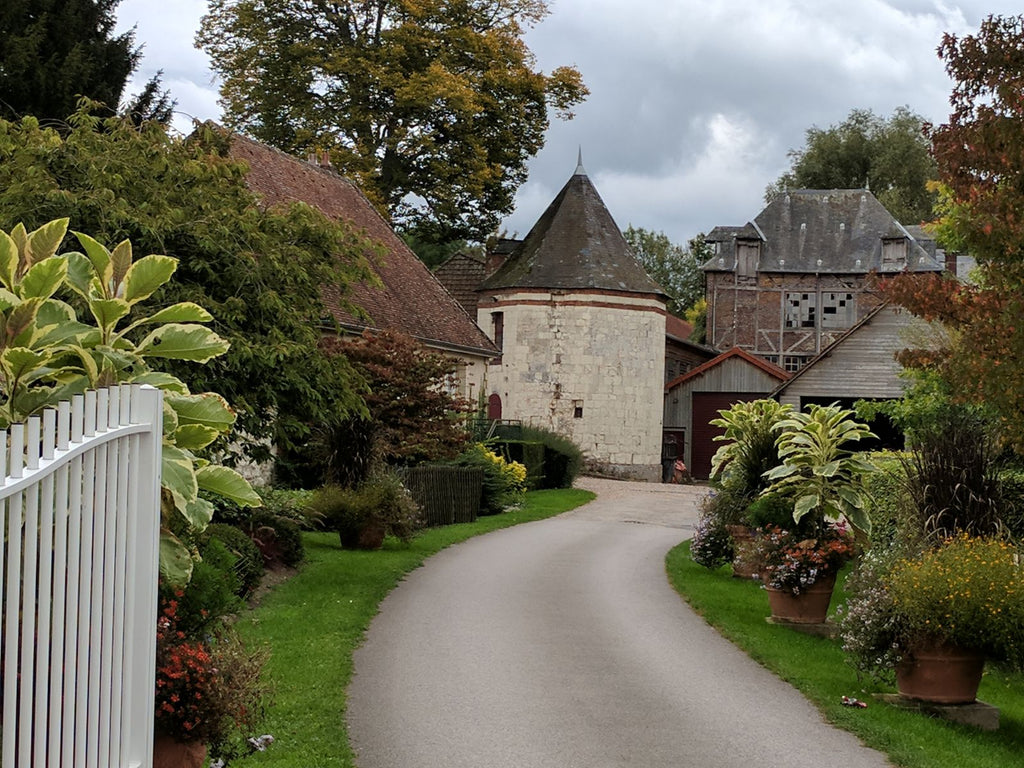 Dieppe to Gornay-en-Bray entrance of a castle