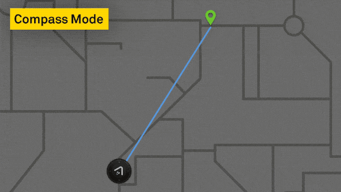 Beeline Moto pusula modu