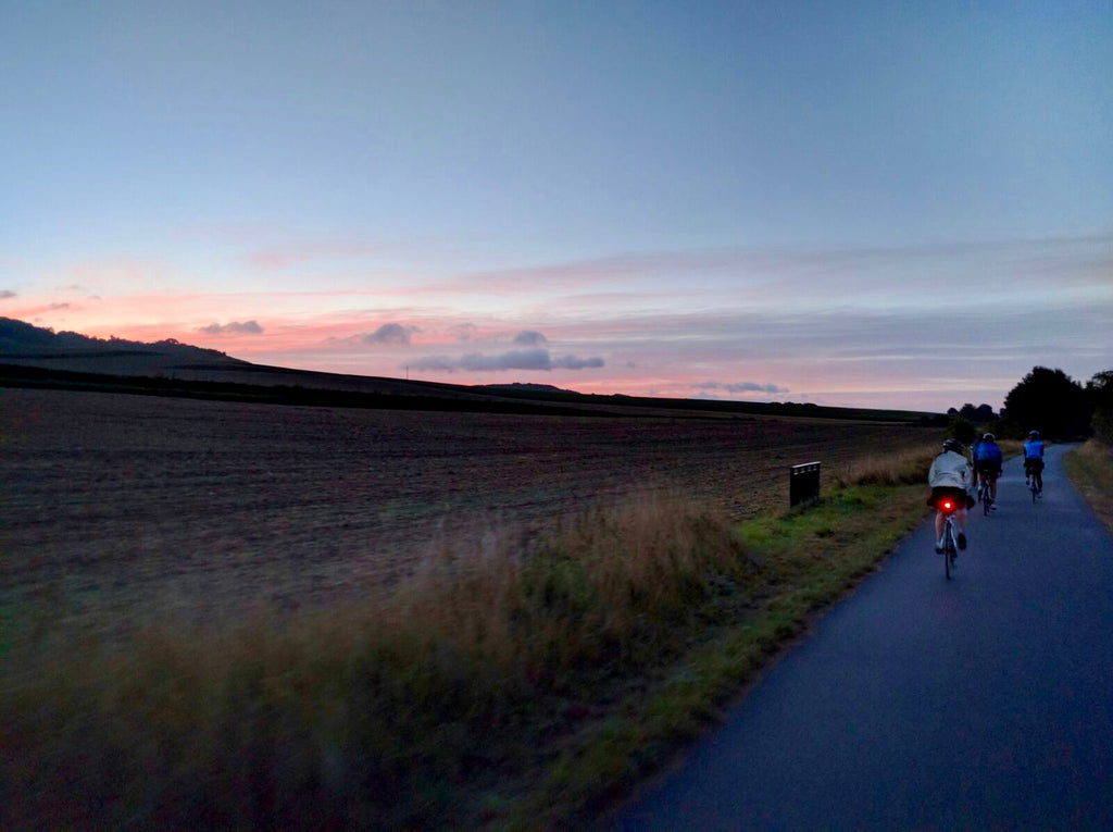 Ultimate Trip Runner-up: London to Paris cycling at dusk