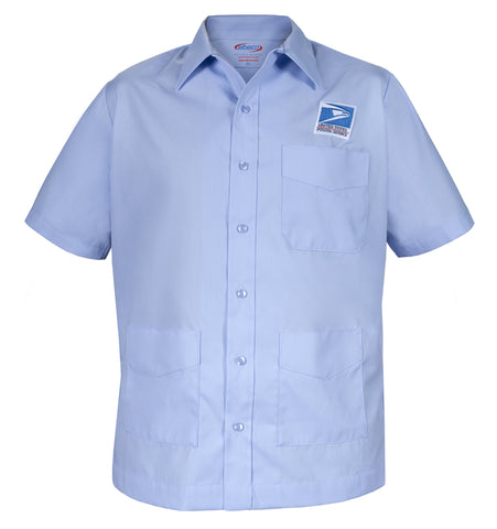 Mens USPS Letter Carrier Short Sleeve Shirt Jac – UniformBonus.com - 30028