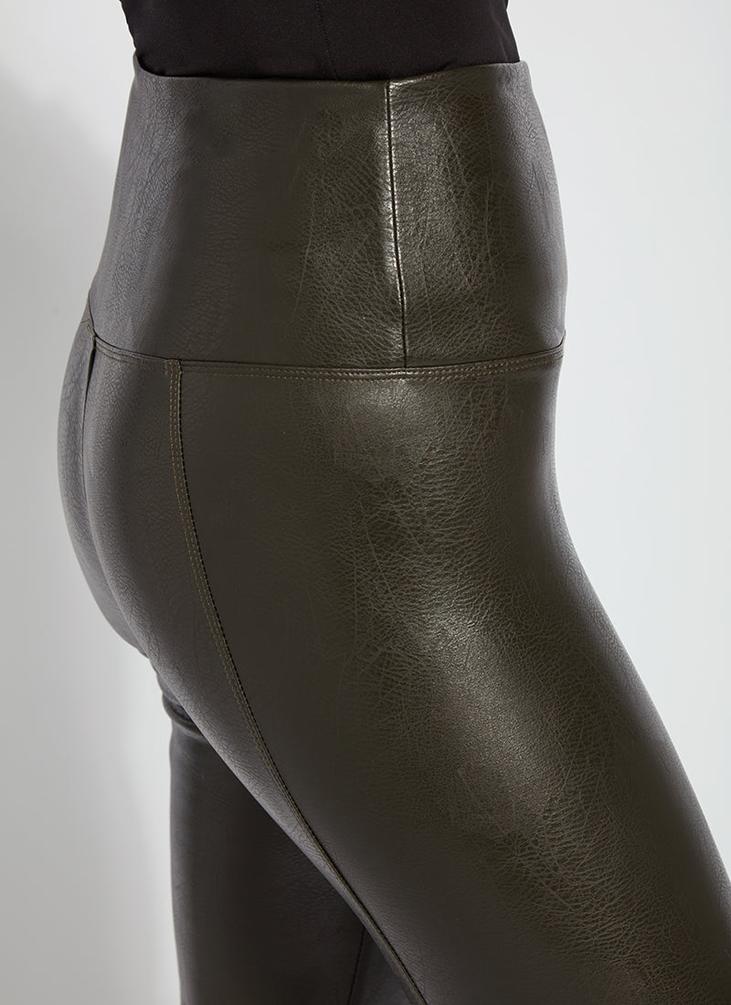 Textured Leather Legging (28.5" Inseam)