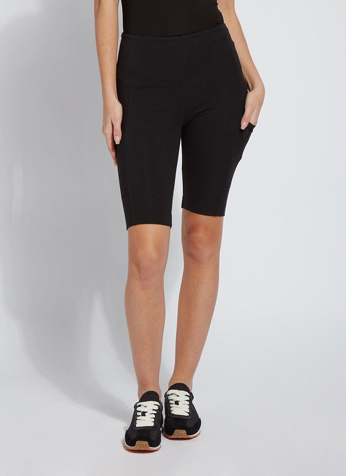 mesh side biker shorts