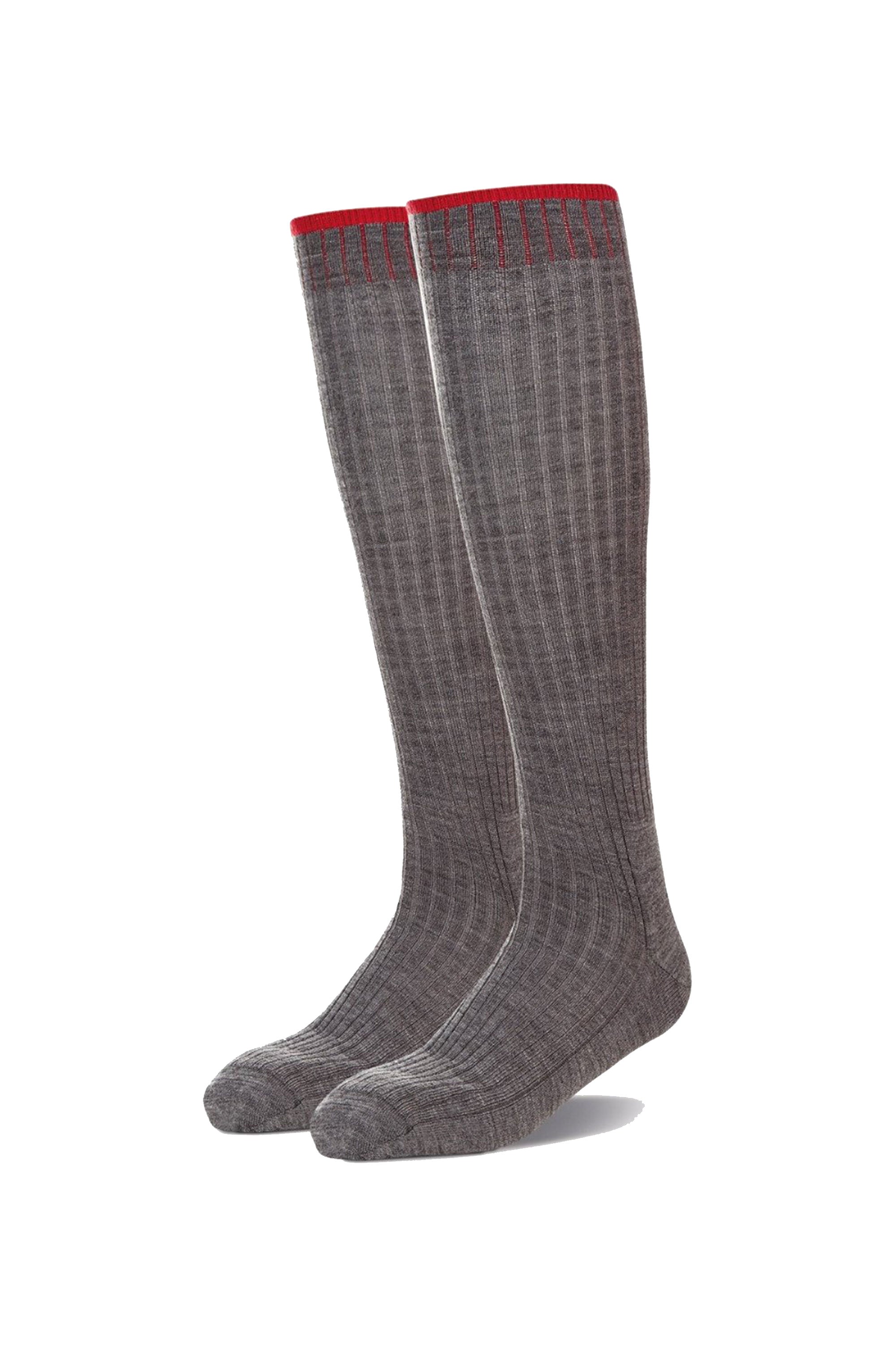Grey Top Long Sock —