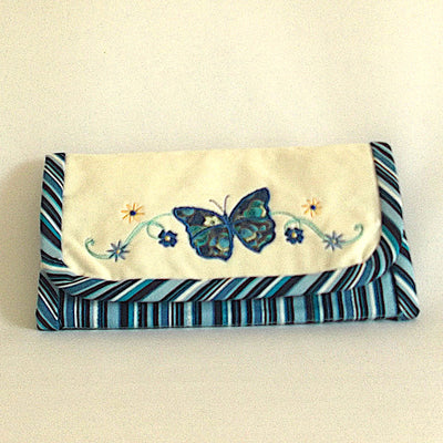 Bundle of Butterfly Twirls Tote and Wallet and Spring Butterfly Tote