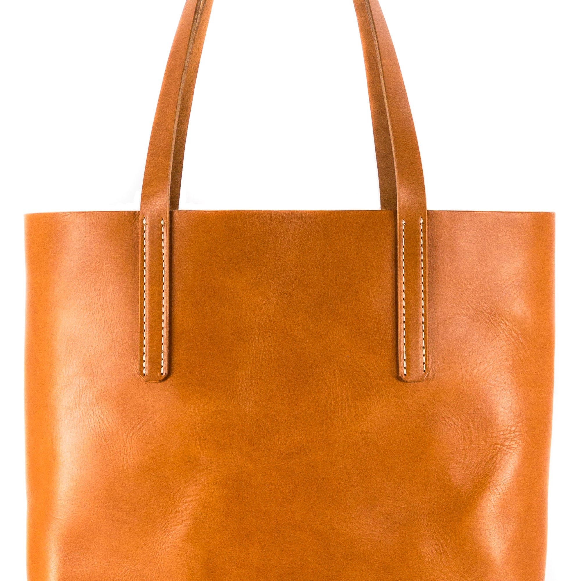 English Bridle Leather Tote Bag in English Tan - Everyday Heirloom Bag ...