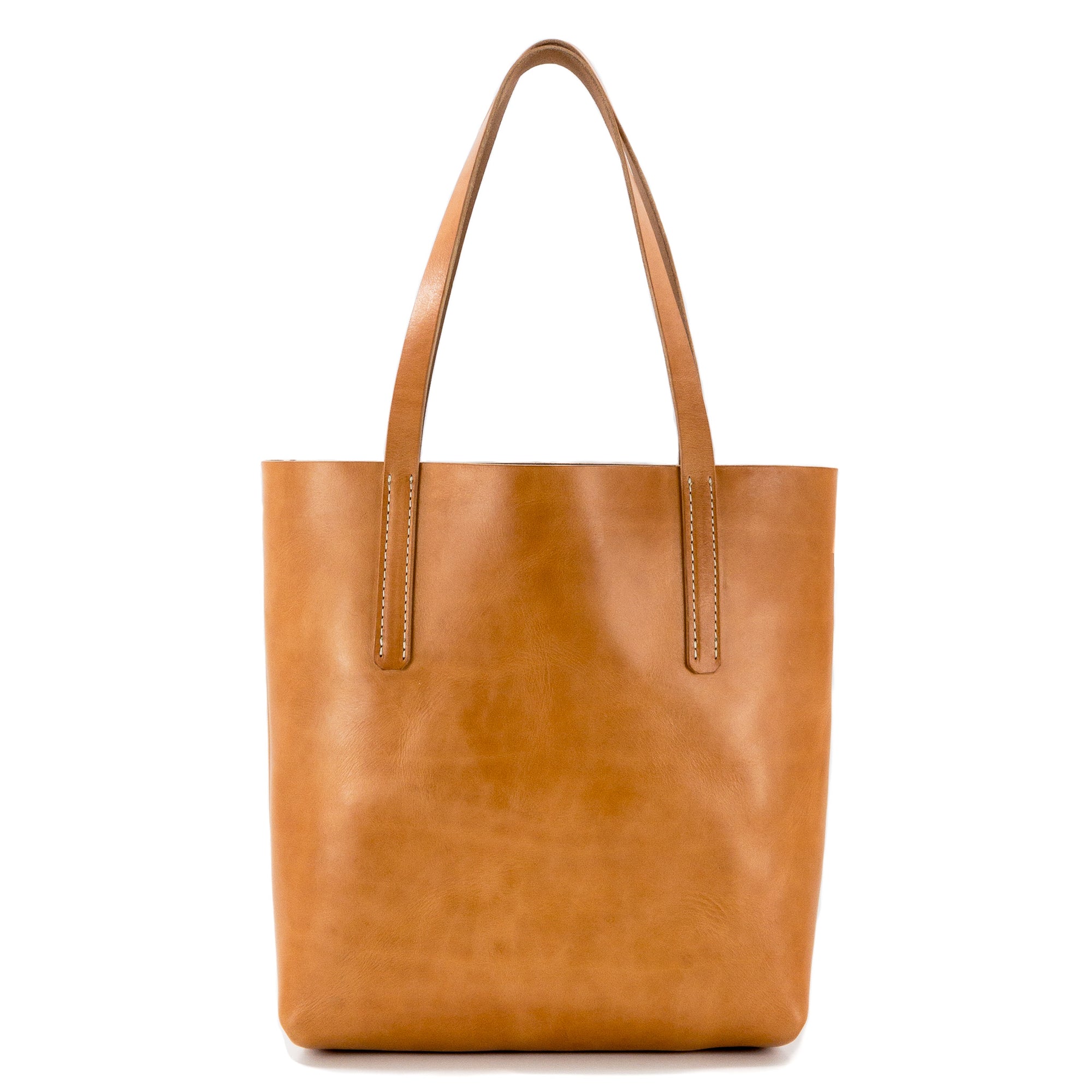 Harness Leather Tote Bag in Natural - Everyday Heirloom Bag - Kingston Barn