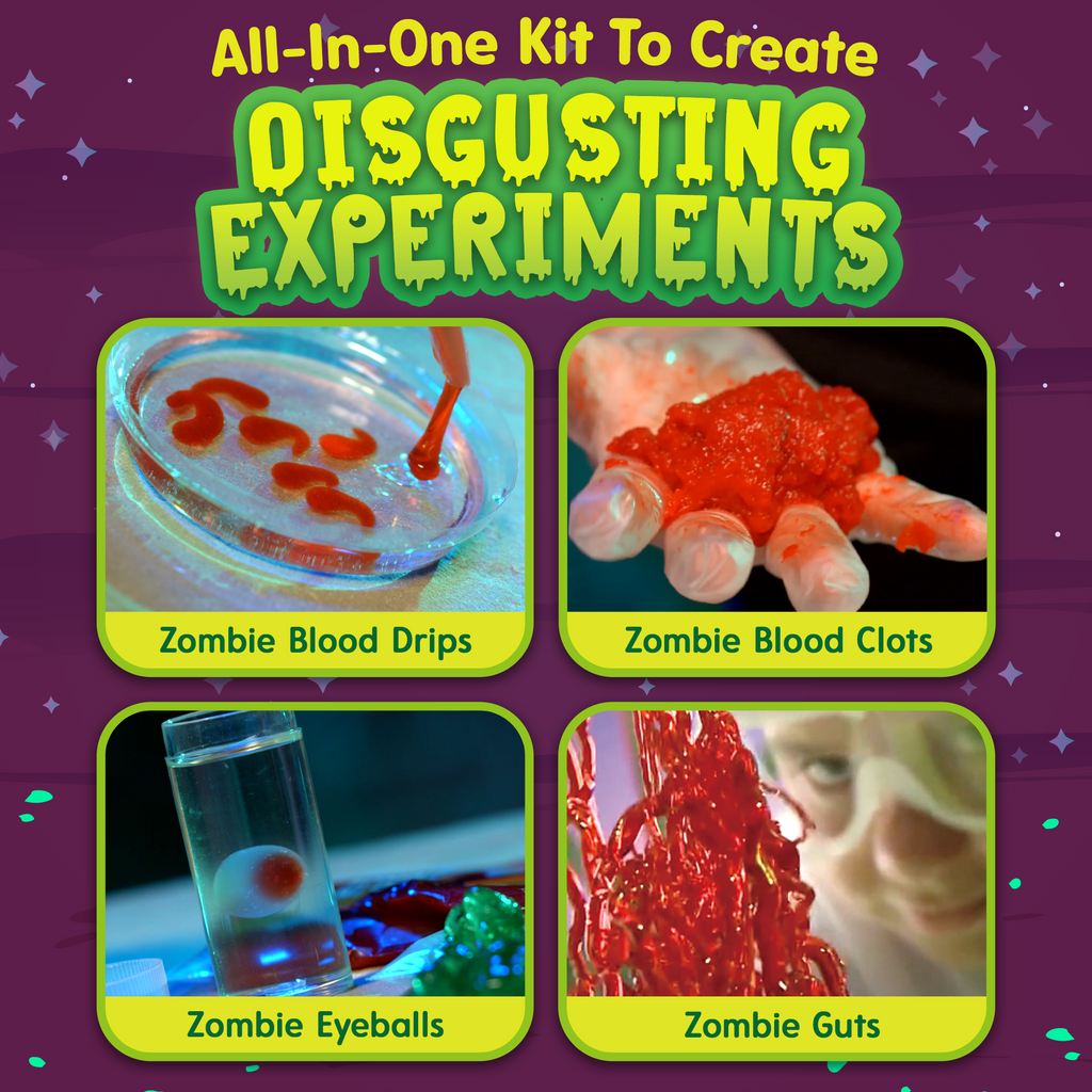 Playz Edible Slime Candy Food Science Chemistry Kit For Kids 8-12 With 25+  Stem & Diy Experiments : Target