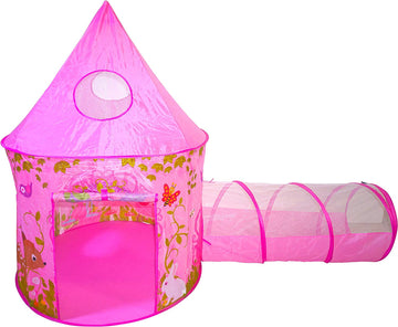 princess tent with tunnel