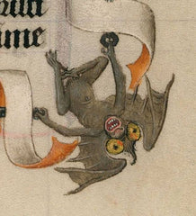 Bat from Medieval text