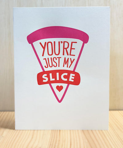 CoffeeNCream Pizza Valentines Day Card