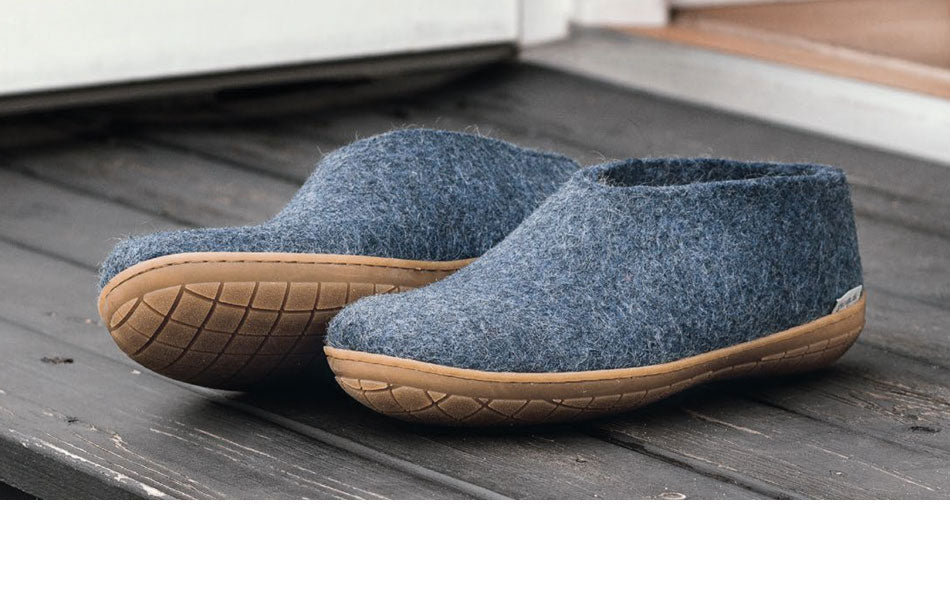 glerups wool slippers