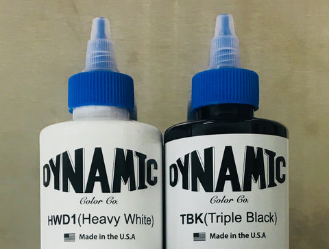 Good Quality Original Dynamic Tattoo Ink Triple Black Made in USA