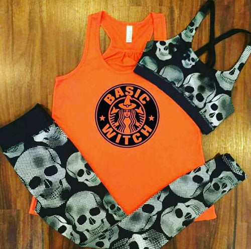 The 16 Best Halloween Workout Shirts And Leggings To Complete Your