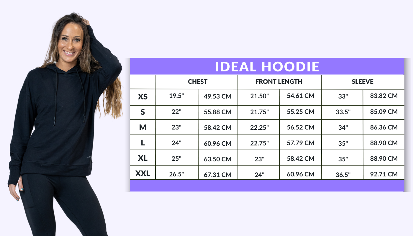 ideal-hoodie-size-chart