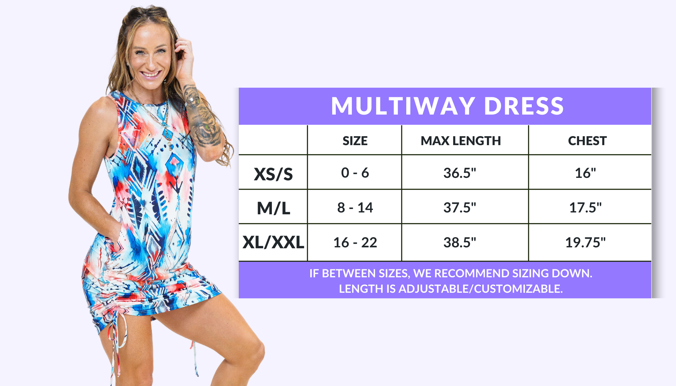 Multiway Dress, Desert Dream