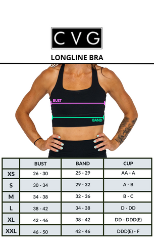 Longline Bra  Black – Constantly Varied Gear