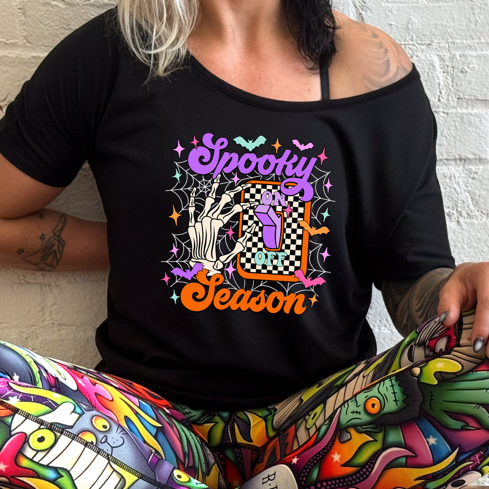 Spooky Season Light Switch | Slouchy Tee