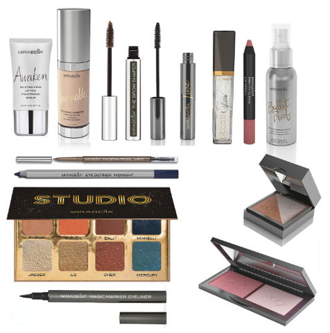 Mirabella Beauty Prom Makeup Look Product List
