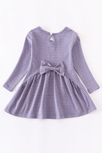 Lavender stripe basic shirt