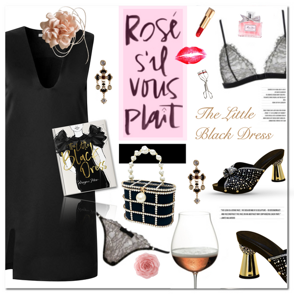 Rosé S'il Vous Plait - The Little Black Dress - watereverysunday