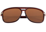 Simplify Reed Polarized Sunglasses - Brown/Brown SSU121-BN
