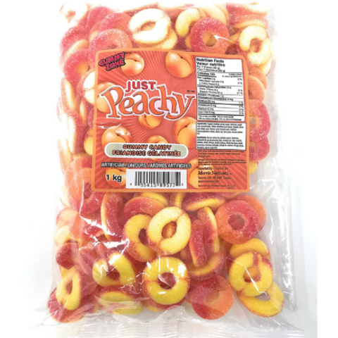 gummy_zone_just_peachy_peach_rings_bulk_candy_canada