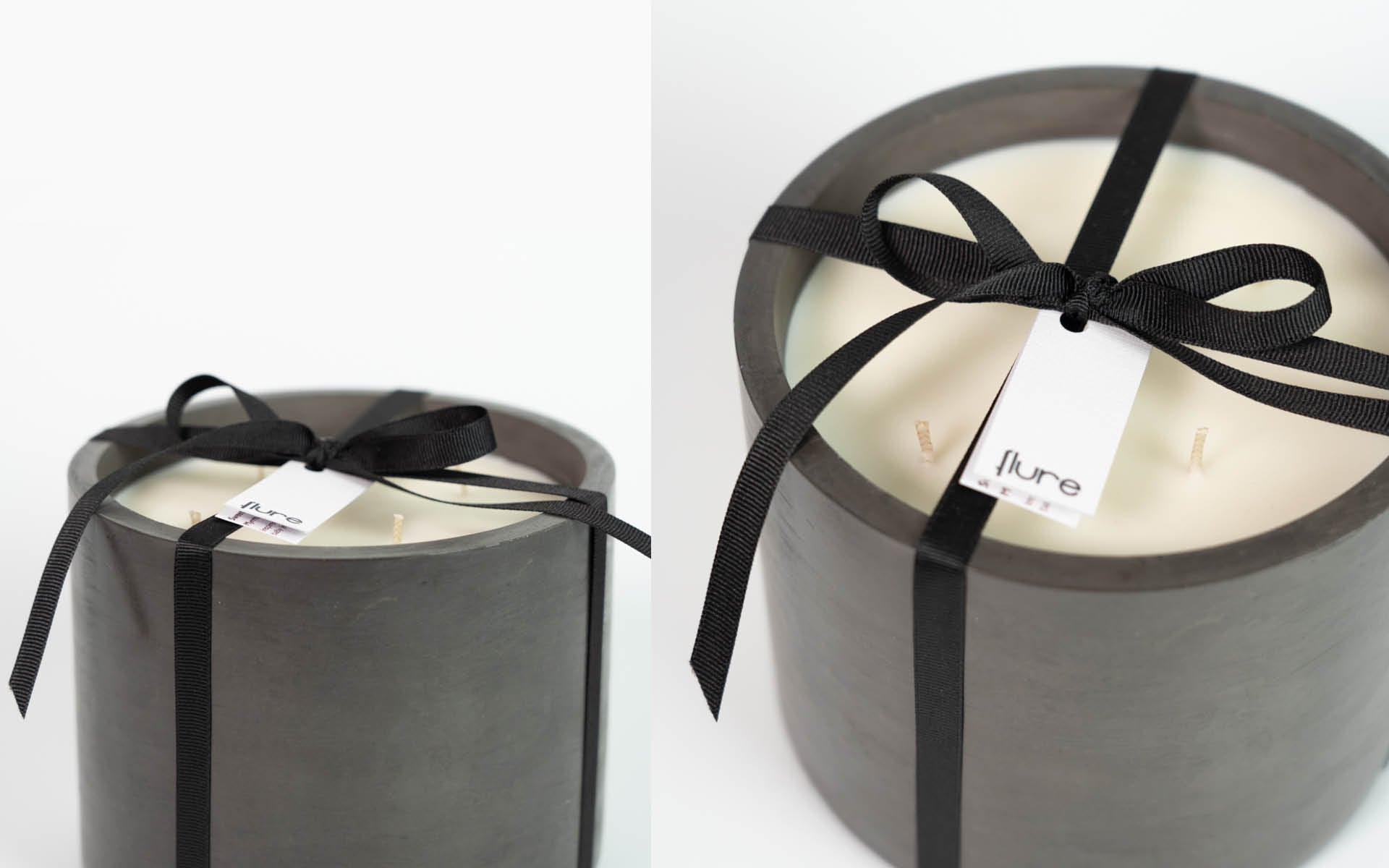 oversized luxury candle brand flure from new zealand is a stunning high end brand