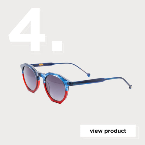 Age Eyewear Cage Blue to Red