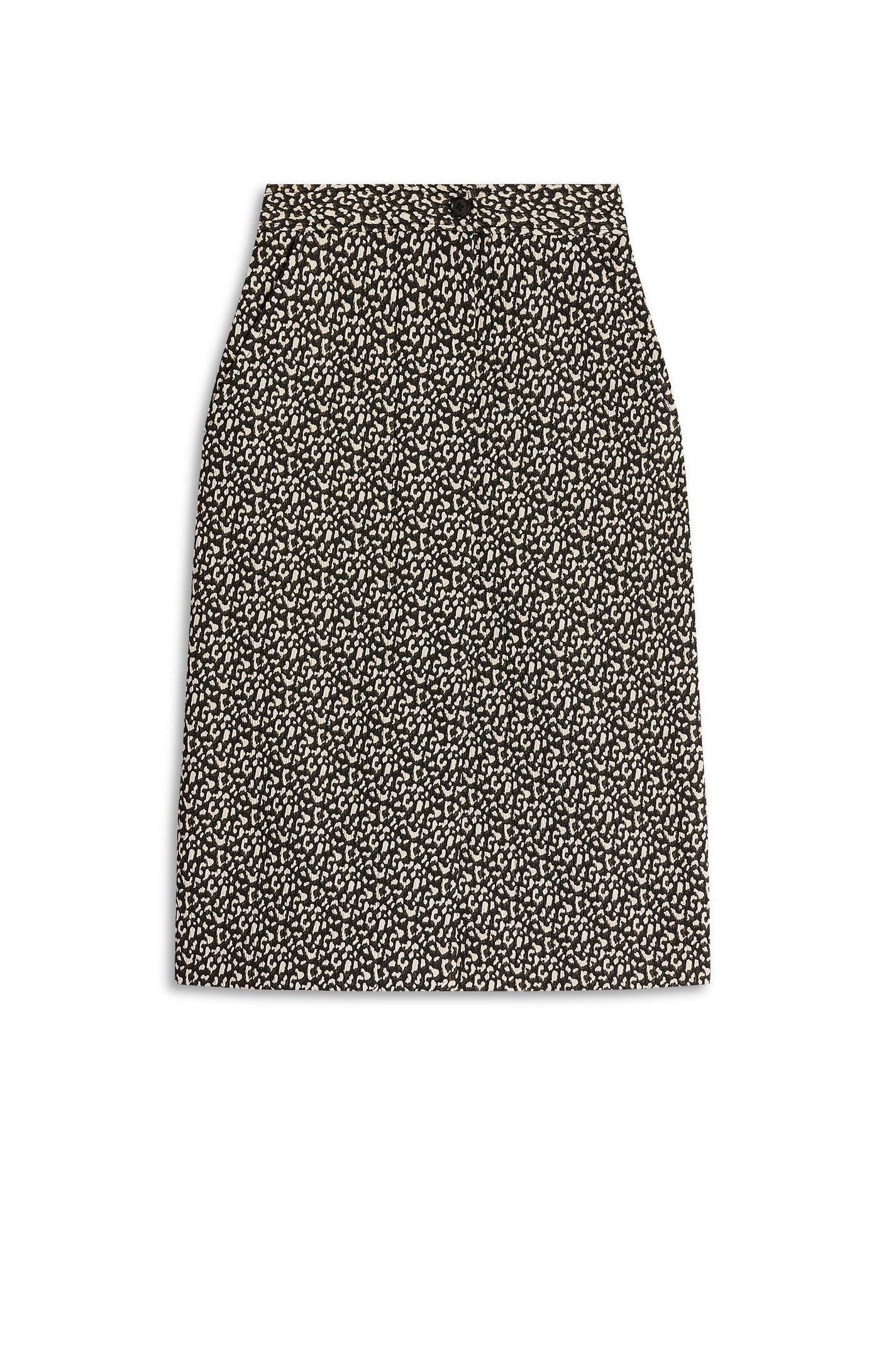 OCELOT PENCIL SKIRT