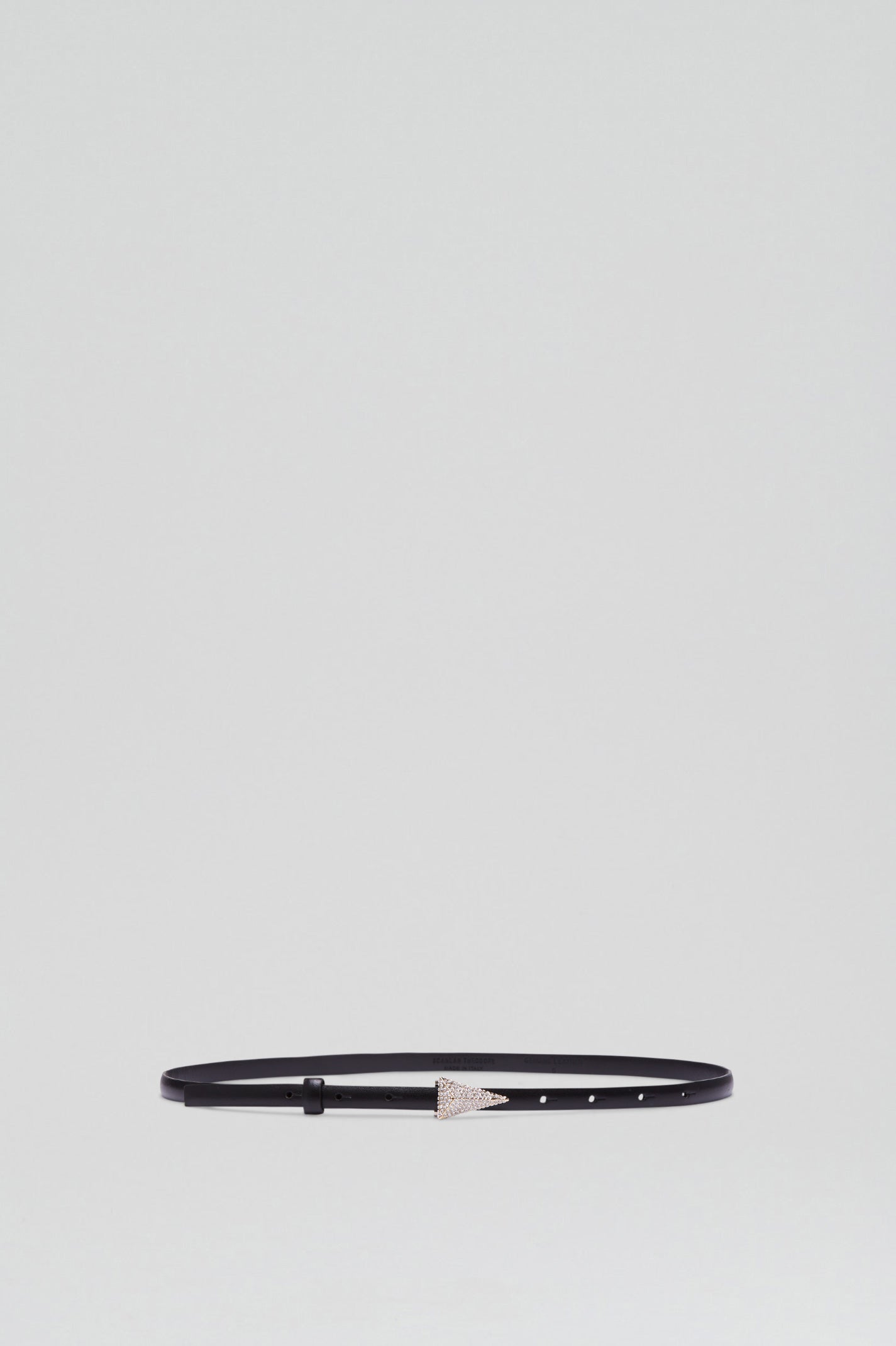 DIAMANTE TRIANGLE BELT 1.2 - BLACK - Scanlan Theodore