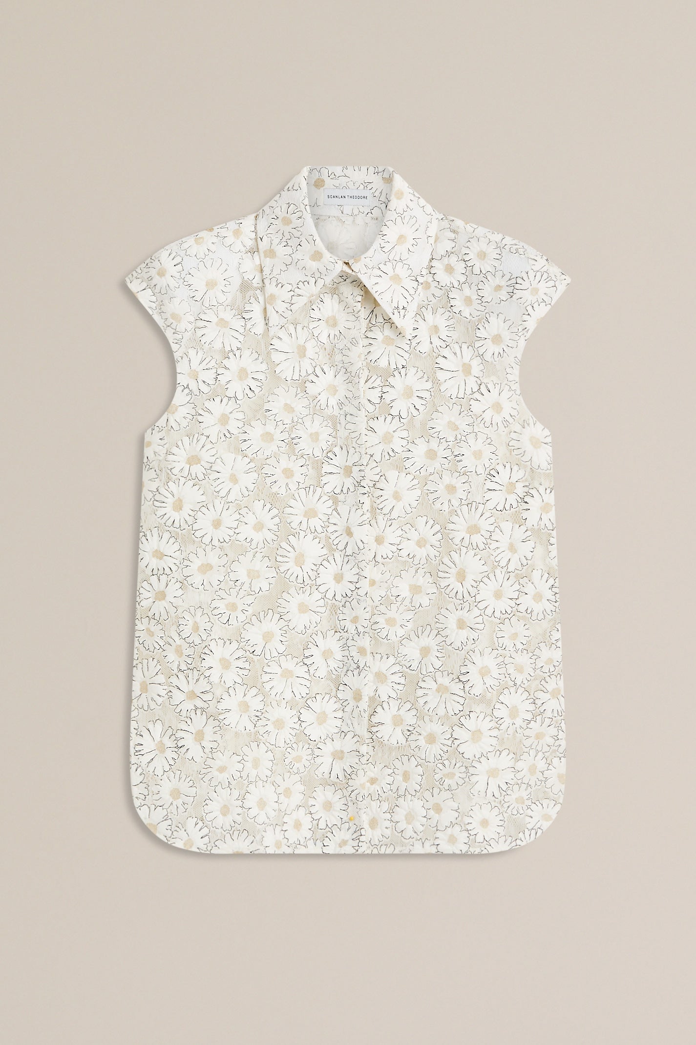 LACE S/PAD SHIRT