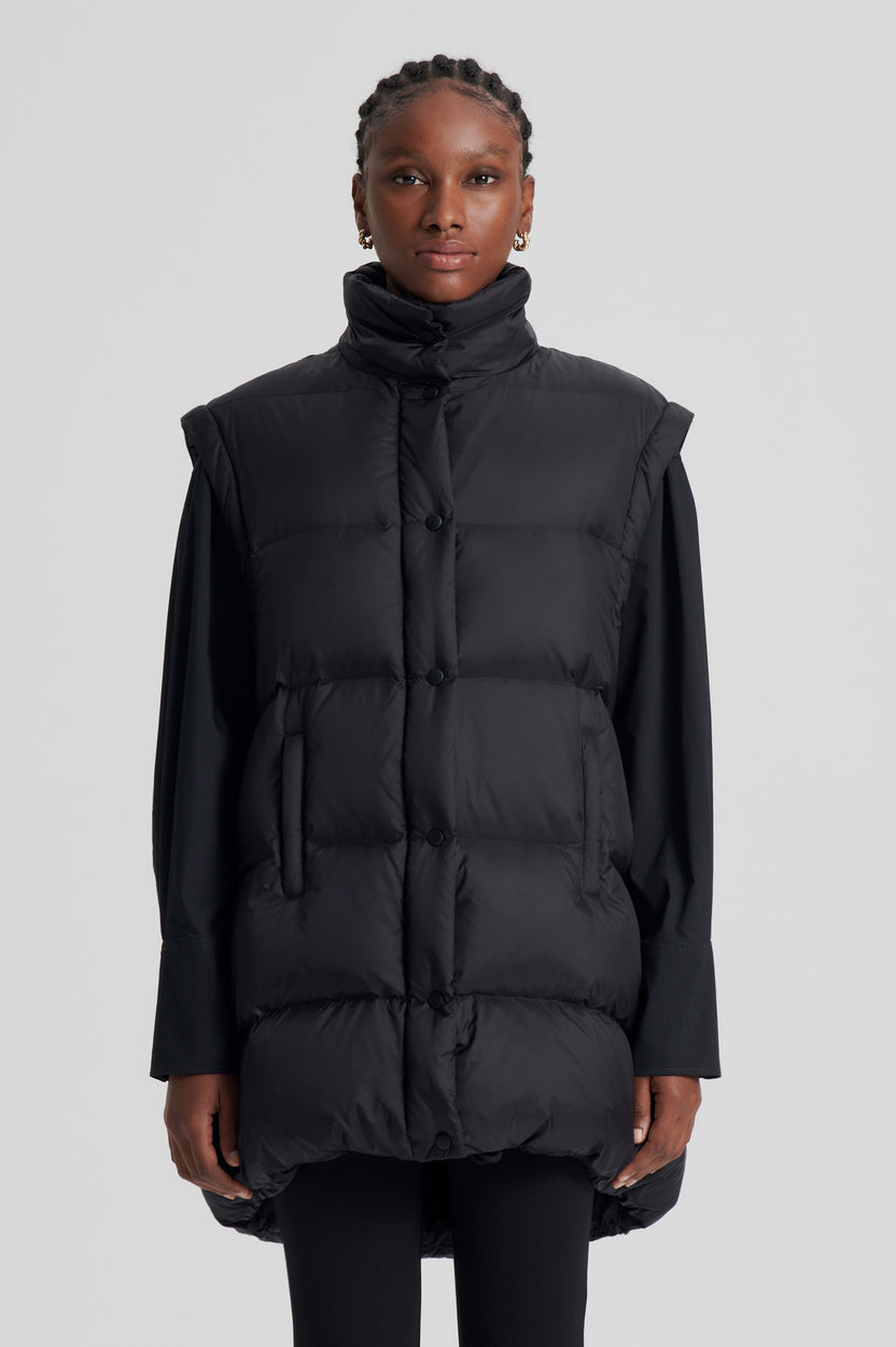 PUFFER COAT - BLACK - Scanlan Theodore