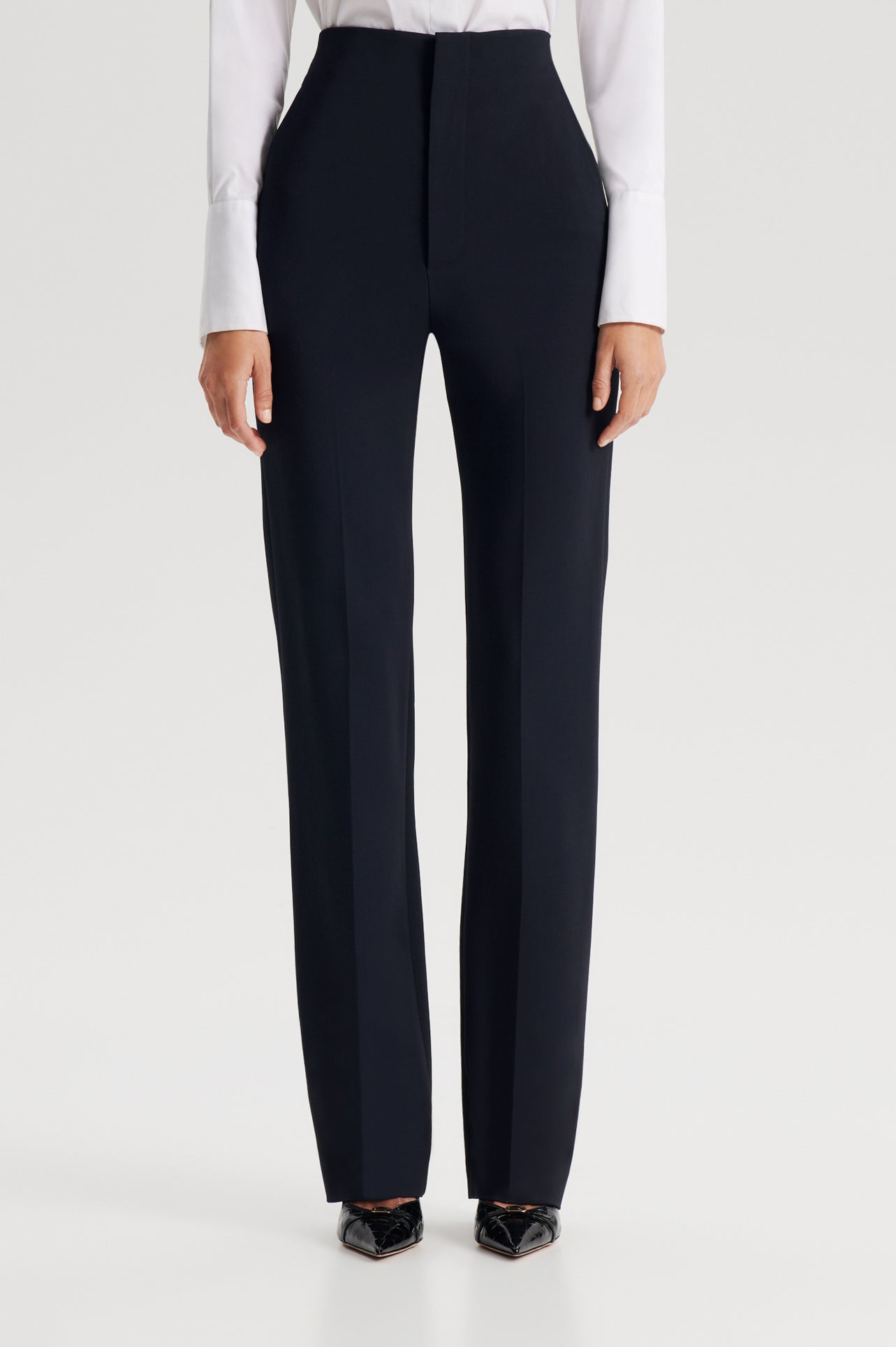 dolce & gabbana Dolce&Gabbana Fitted Trouser Pants | Neiman Marcus |  ShopLook