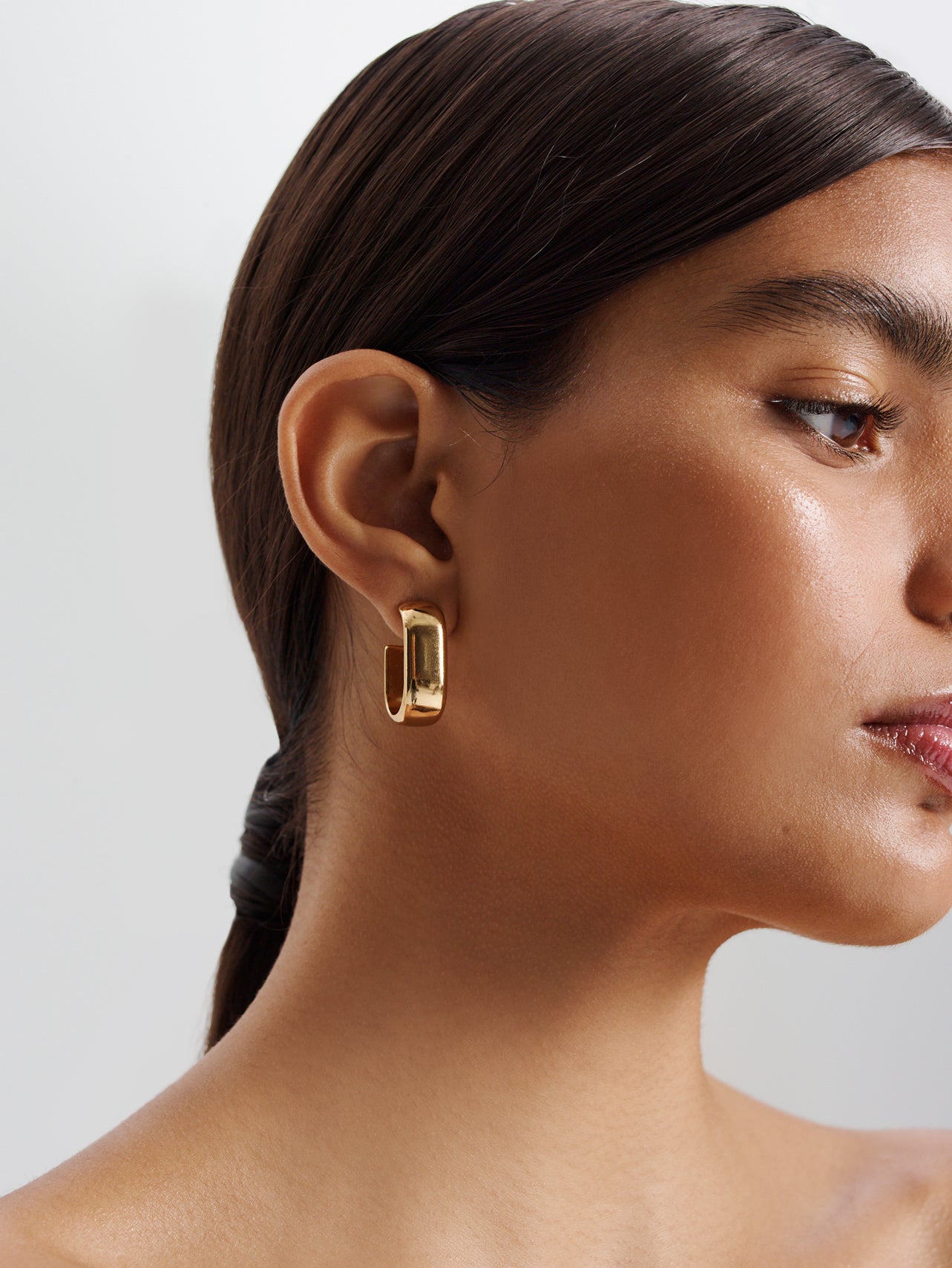 ROLO HOOP EARRINGS