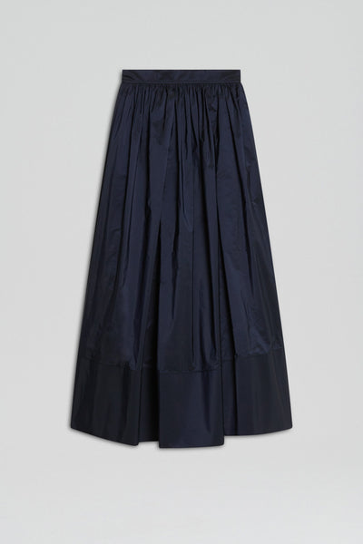 TAFFETA SKIRT - NAVY - Scanlan Theodore